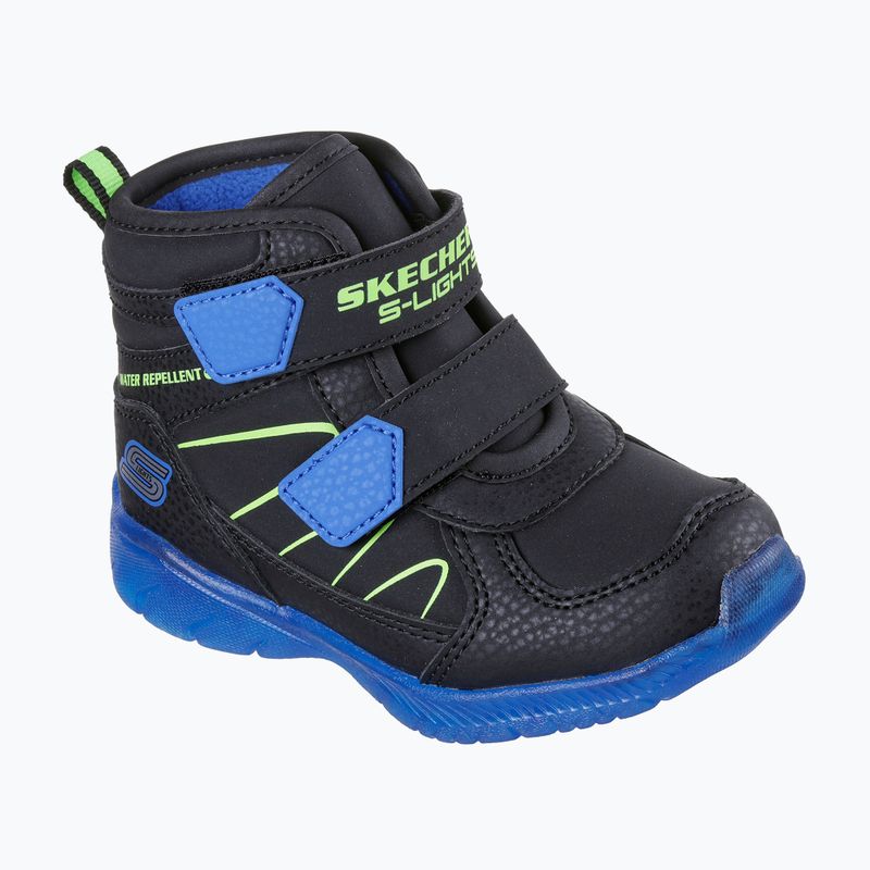 Încălțăminte pentru copii SKECHERS Illumi-Brights Splash Beams black/blue/lime 9