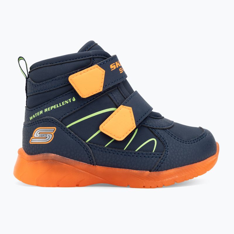 Încălțăminte pentru copii SKECHERS Illumi-Brights Splash Beams  navy/orange 2