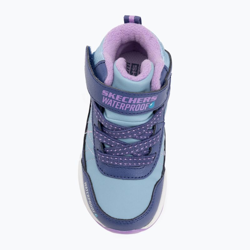 Încălțăminte pentru copii SKECHERS Storm Blazer Artic Mass navy/purple 5