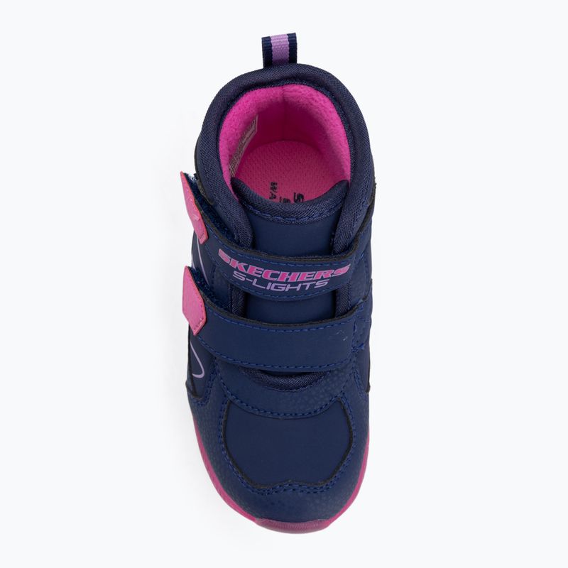 Încălțăminte pentru copii SKECHERS Illumi-Brights Polar Steppers navy/multi 5