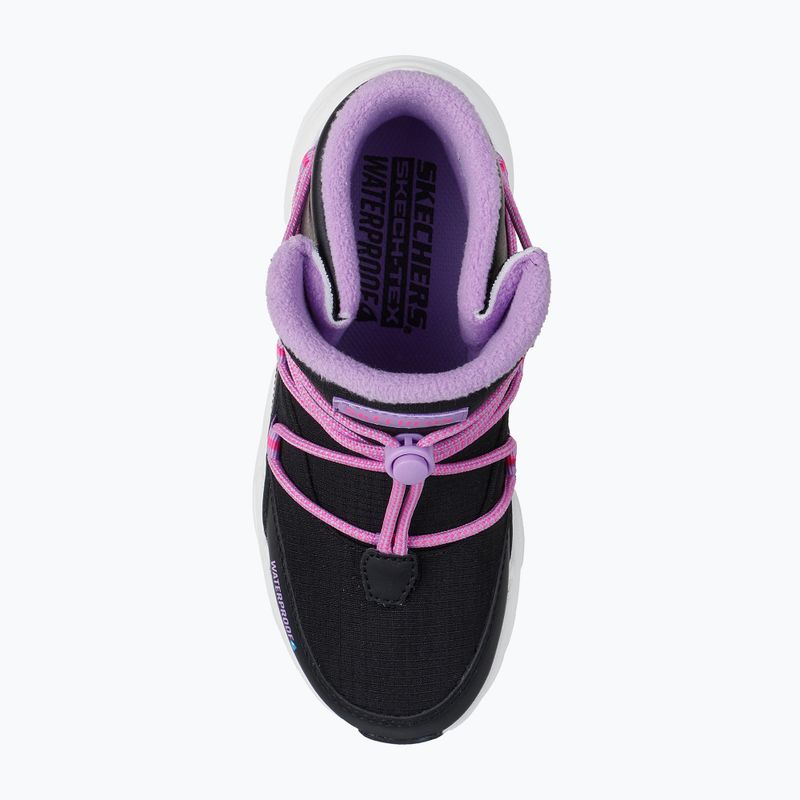 Ghete pentru copii SKECHERS Turbo Tread Black 6