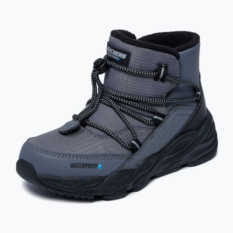 Încălțăminte de iarnă pentru copii SKECHERS Turbo Tread Storm Glider gray 4