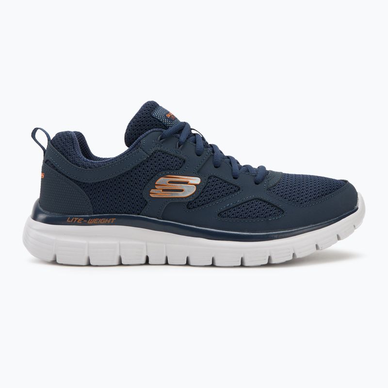 Pantofi bărbați SKECHERS Burns Agoura navy/orange 2