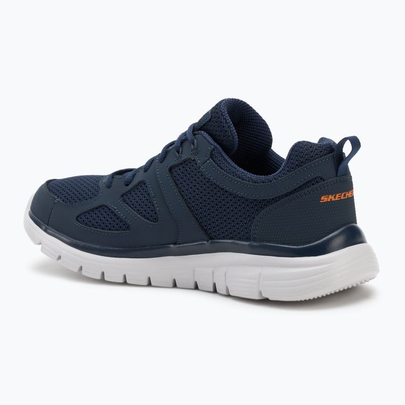 Pantofi bărbați SKECHERS Burns Agoura navy/orange 3
