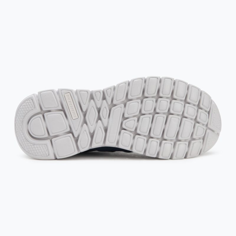 Pantofi bărbați SKECHERS Burns Agoura navy/orange 4