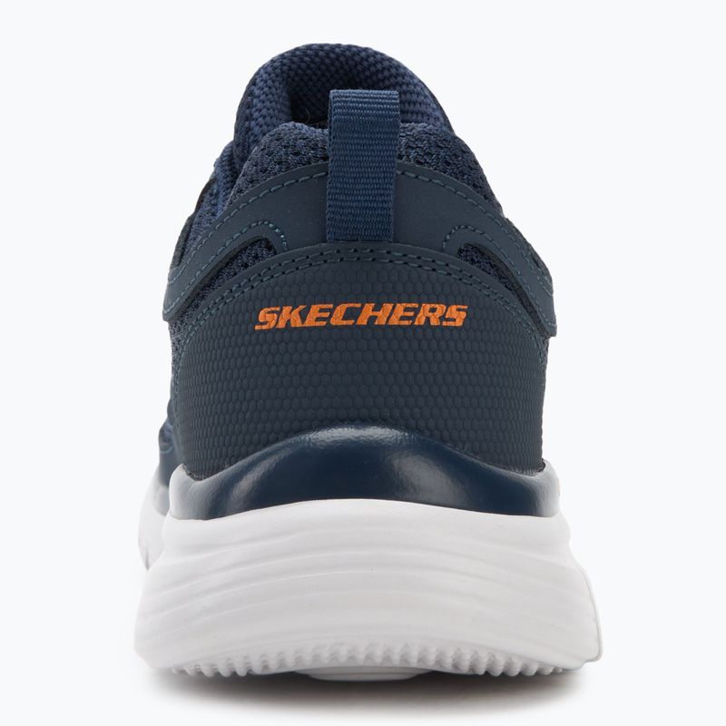 Pantofi bărbați SKECHERS Burns Agoura navy/orange 6