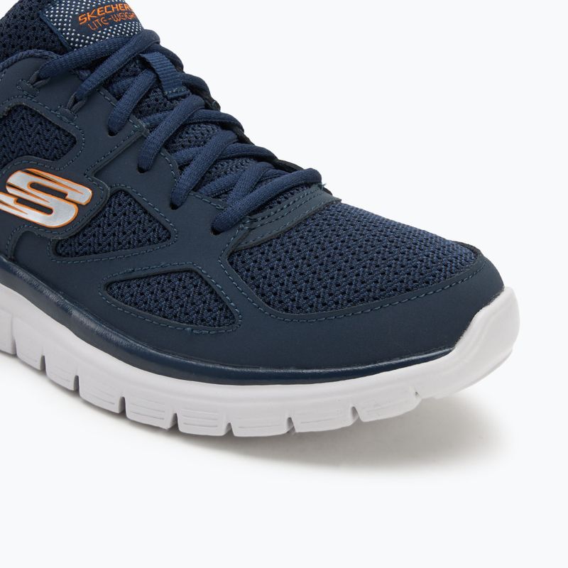 Pantofi bărbați SKECHERS Burns Agoura navy/orange 7