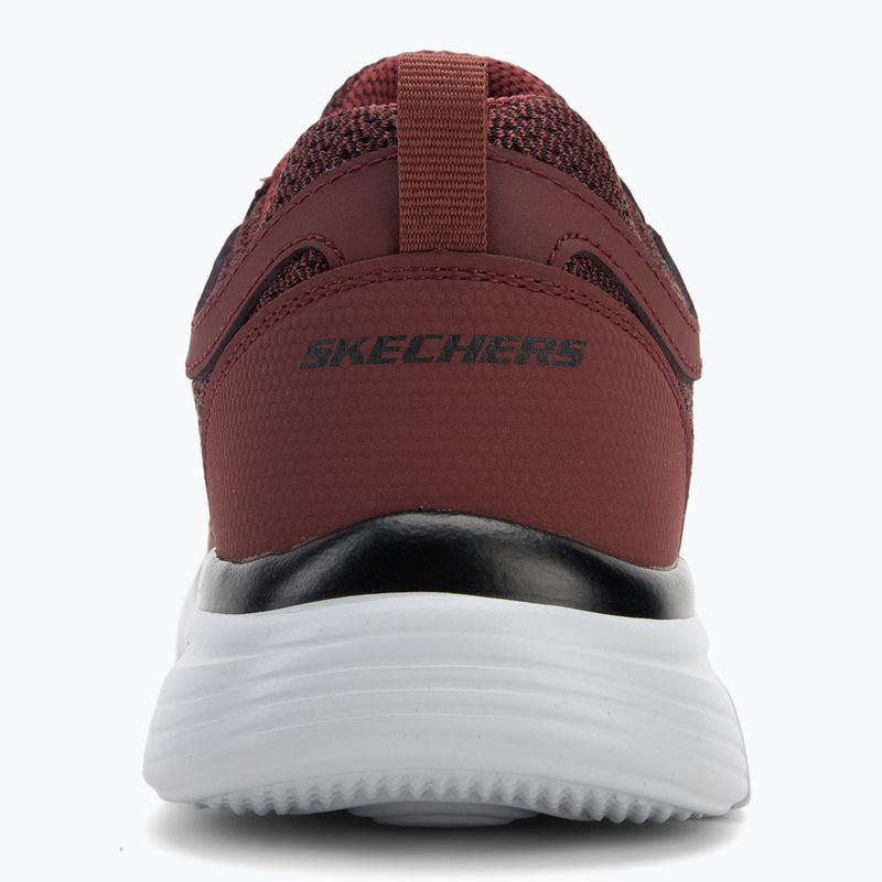Pantofi bărbați SKECHERS Burns Agoura burgundy 6