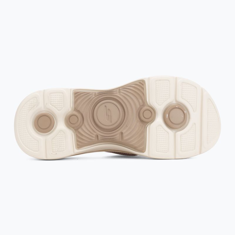 Papuci pentru femei SKECHERS Go Walk Arch Fit 2.0 Dakota brown 4