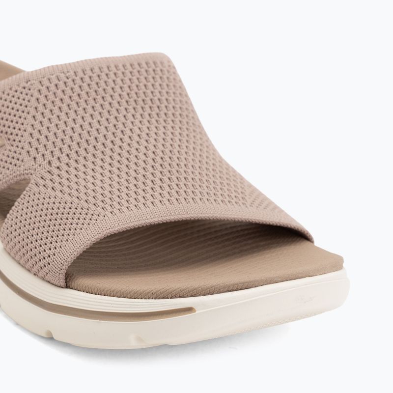 Papuci pentru femei SKECHERS Go Walk Arch Fit 2.0 Dakota brown 7