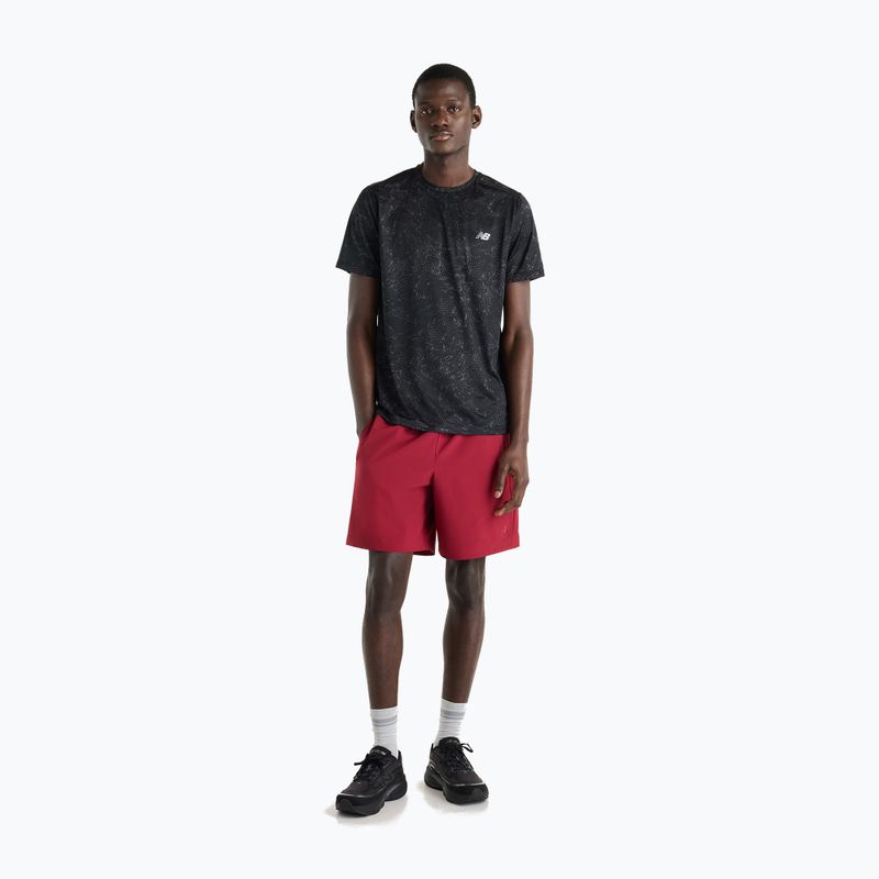 Tricou pentru bărbați New Balance Essentials Printed T-Shirt neptune grey 2