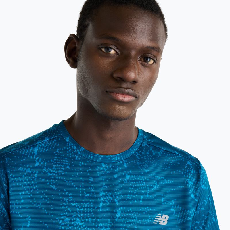 Tricou pentru bărbați New Balance Essentials Printed T-Shirt streamsong 4