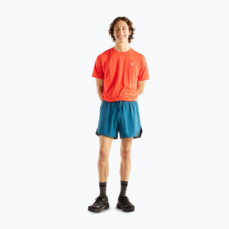 Pantaloni scurți de alergare pentru bărbați New Balance Run Essentials 5" Short streamsong 2