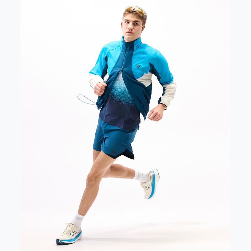 Pantaloni scurți de alergare pentru bărbați New Balance Run Essentials 5" Short streamsong 8