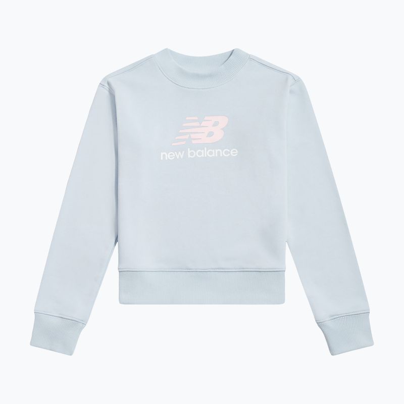 Bluză pentru copii New Balance FT Stacked Logo Crew oxford blue 6
