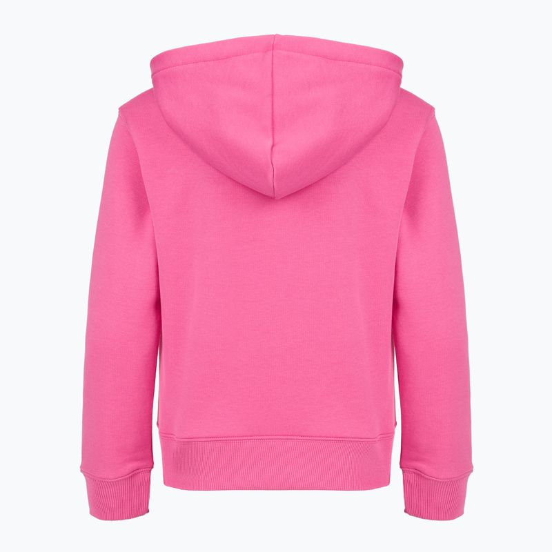 Bluză pentru copii New Balance FT Stacked Logo Hoodie pink satin 8