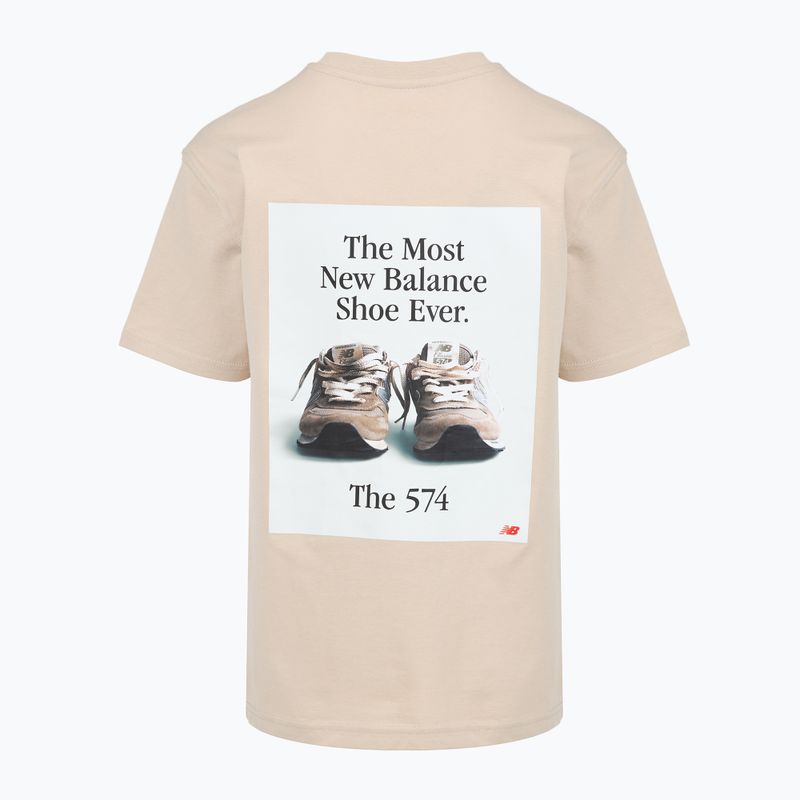 Tricou New Balance 574 Shoe Graphic Tee timberwolf 7