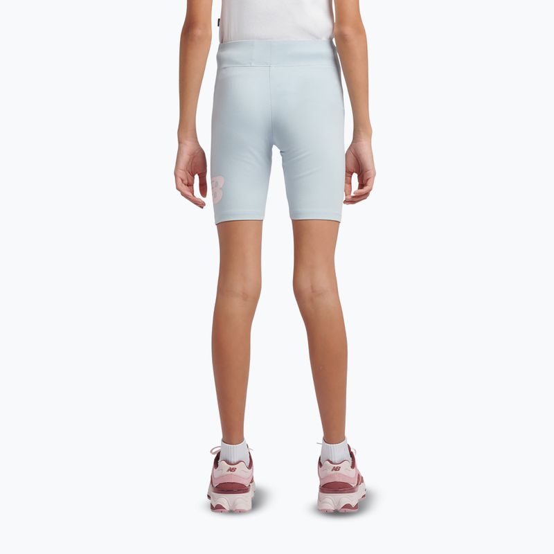 Pantaloni scurți pentru copii New Balance Stacked Logo Cycle oxford blue 3
