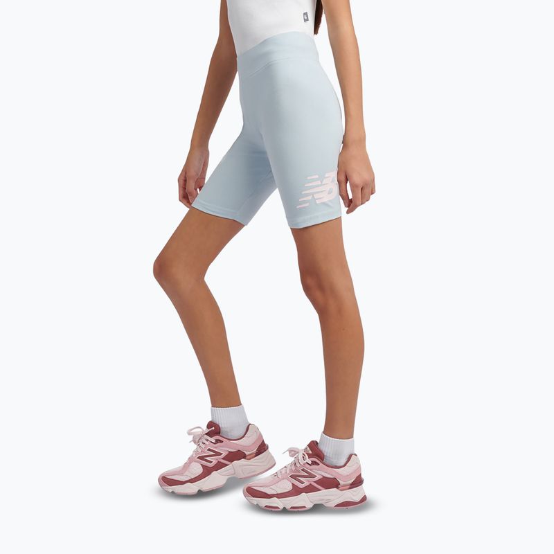 Pantaloni scurți pentru copii New Balance Stacked Logo Cycle oxford blue 4