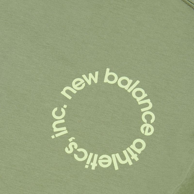 Tricou pentru copii New Balance Circular Logo Graphic Tee oregano 4