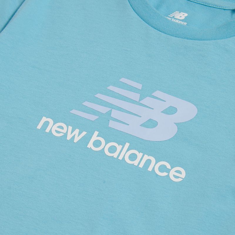 Tricou pentru copii New Balance Jersey Stacked Logo Tee taffy blue 3
