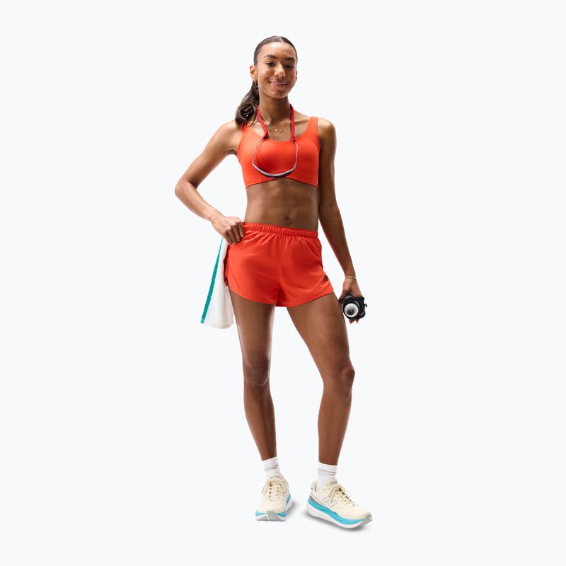 Pantaloni scurți de alergare pentru femei New Balance Run Essentials 3" Short neo flame 2