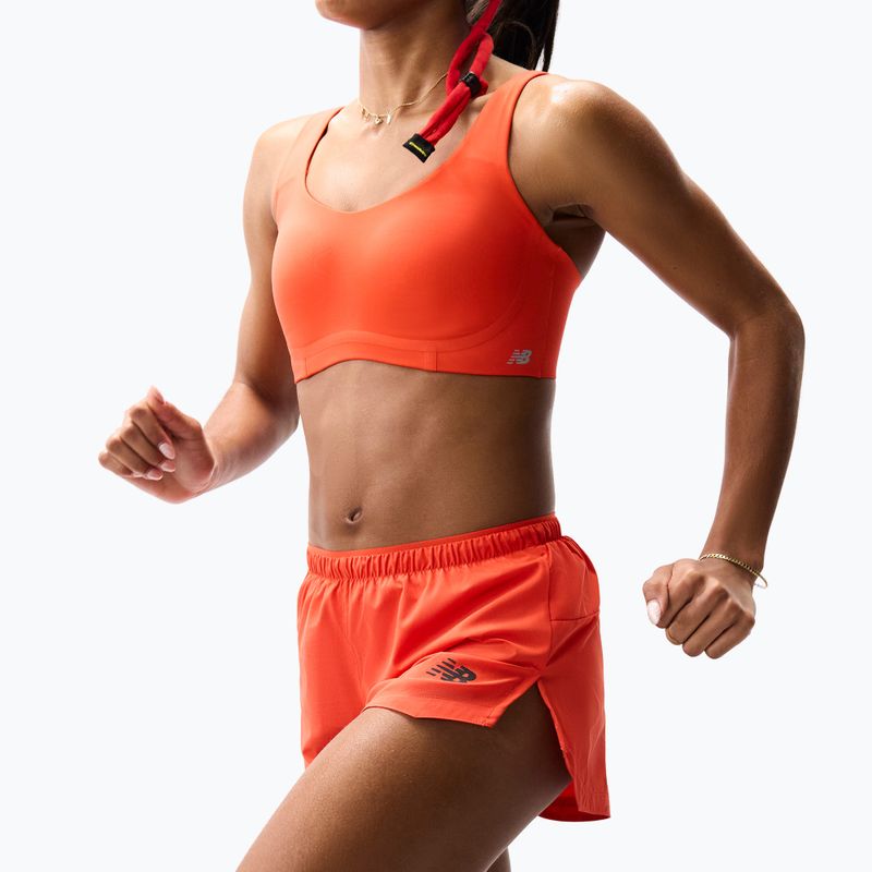 Pantaloni scurți de alergare pentru femei New Balance Run Essentials 3" Short neo flame 3
