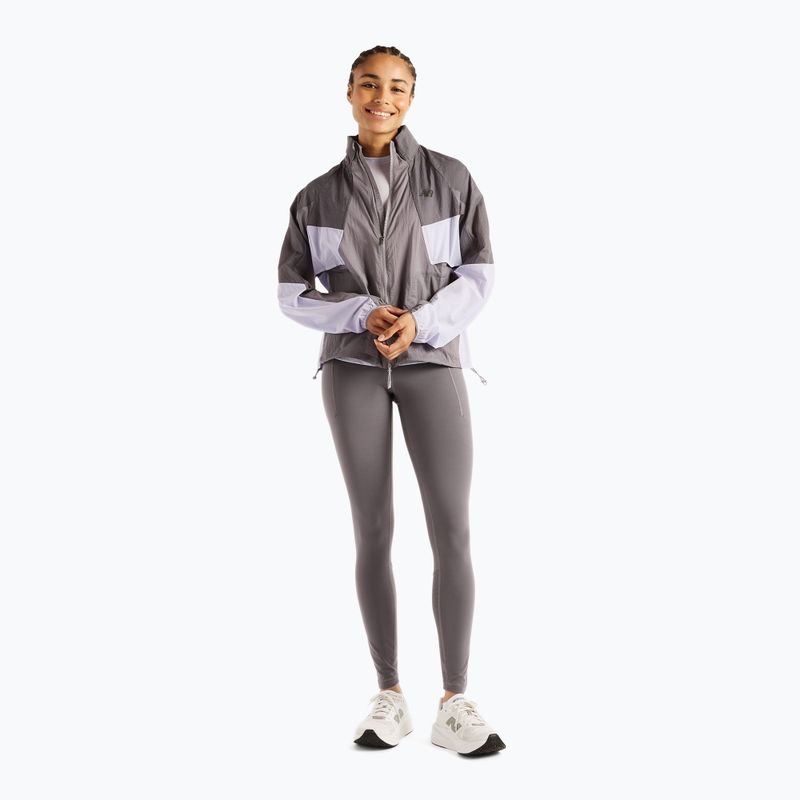 Geacă de alergare pentru femei New Balance Reflective RC Jacket neptune grey 2