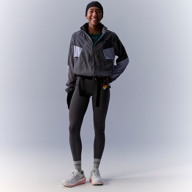 Geacă de alergare pentru femei New Balance Reflective RC Jacket neptune grey 7