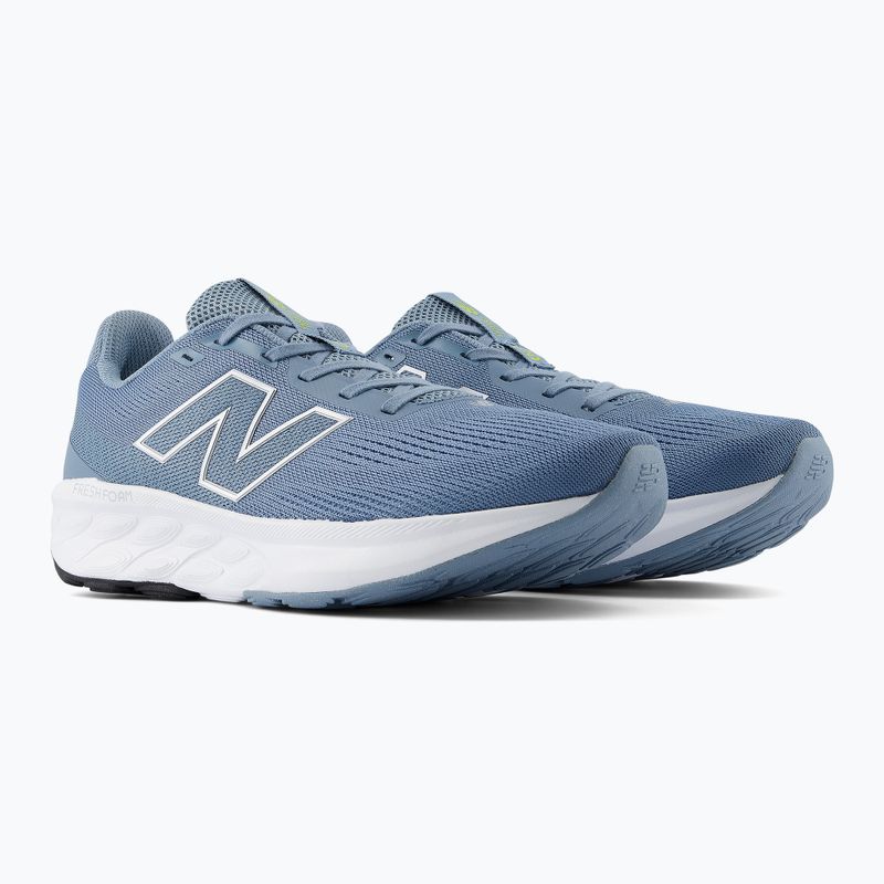 Încălțăminte de alergare pentru bărbați New Balance Fresh Foam 520's V9 zinc blue/light arctic grey/silver metallic 4