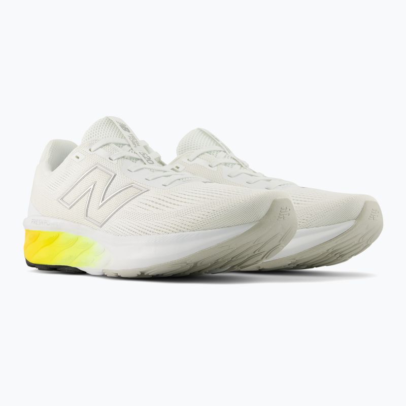 Încălțăminte de alergare pentru bărbați New Balance Fresh Foam 520's V9 white/silver metallic/satsuma orange 4
