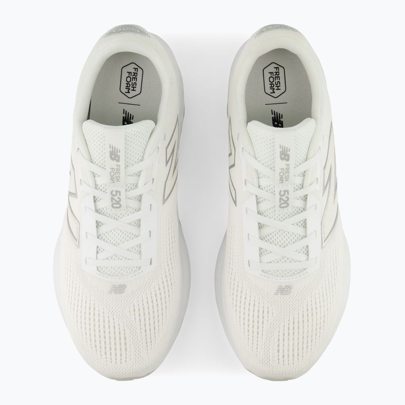Încălțăminte de alergare pentru bărbați New Balance Fresh Foam 520's V9 white/silver metallic/satsuma orange 7