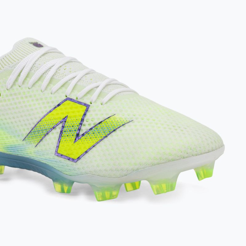 Încățăminte de fotbal New Balance Furon Elite V9 FG white/alkaline green 7