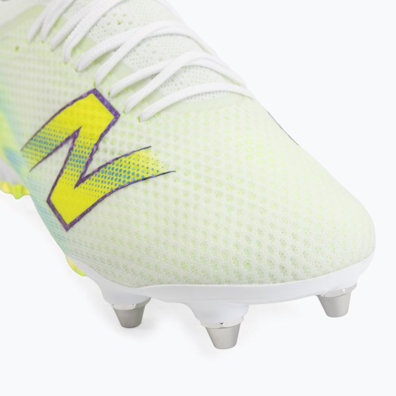 Încățăminte de fotbal New Balance Furon Elite V9 SG white/alkaline green 7