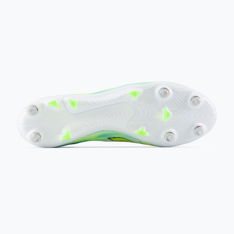 Încățăminte de fotbal New Balance Furon Elite V9 SG white/alkaline green 4