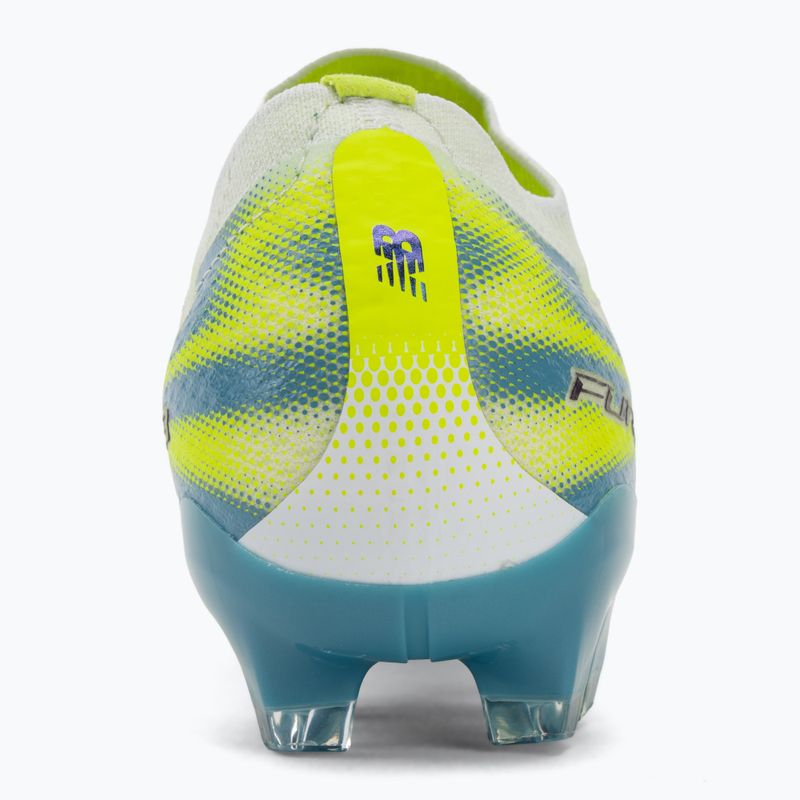 Încățăminte de fotbal New Balance Furon Pro V9 FG white/alkaline green 6