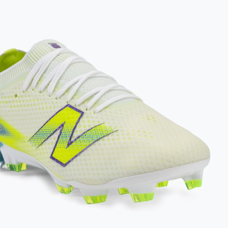 Încățăminte de fotbal New Balance Furon Pro V9 FG white/alkaline green 7