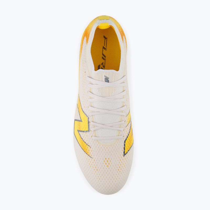 Încățăminte de fotbal New Balance Furon Pro V9 FG fresh air/satsuma orange 4