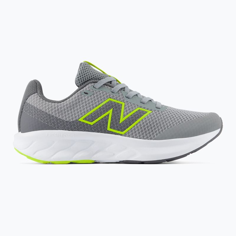 Încălțăminte de alergare pentru copii New Balance 520's Lace V9 grey matter/Ssate grey/alkaline green 2
