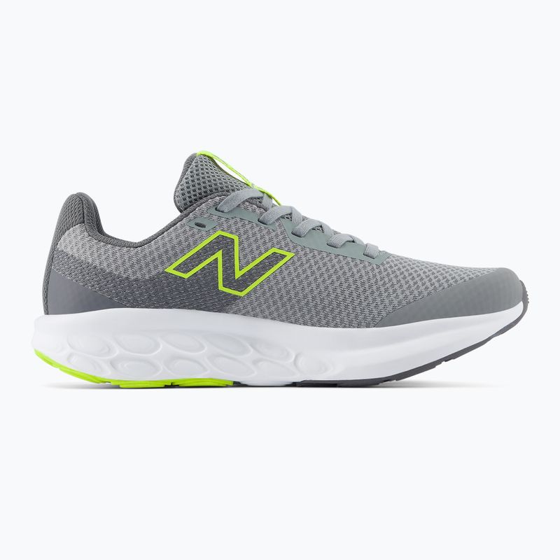Încălțăminte de alergare pentru copii New Balance 520's Lace V9 grey matter/Ssate grey/alkaline green 3