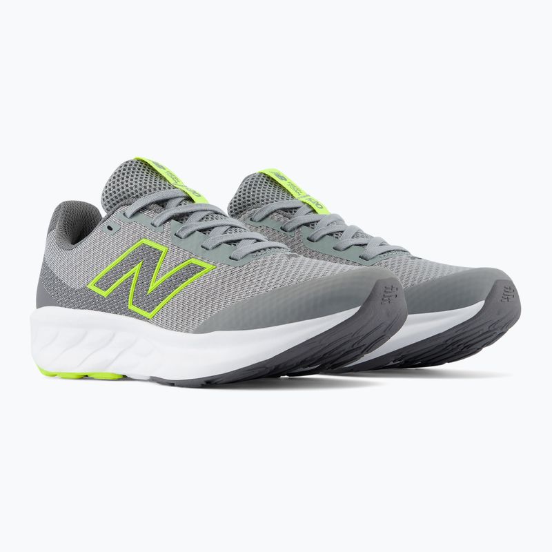 Încălțăminte de alergare pentru copii New Balance 520's Lace V9 grey matter/Ssate grey/alkaline green 4