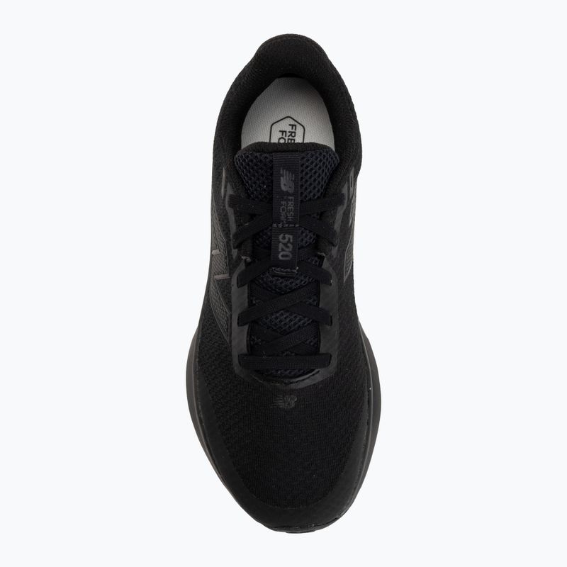 Încălțăminte de alergare pentru copii New Balance 520's Lace V9 black/black/black 5