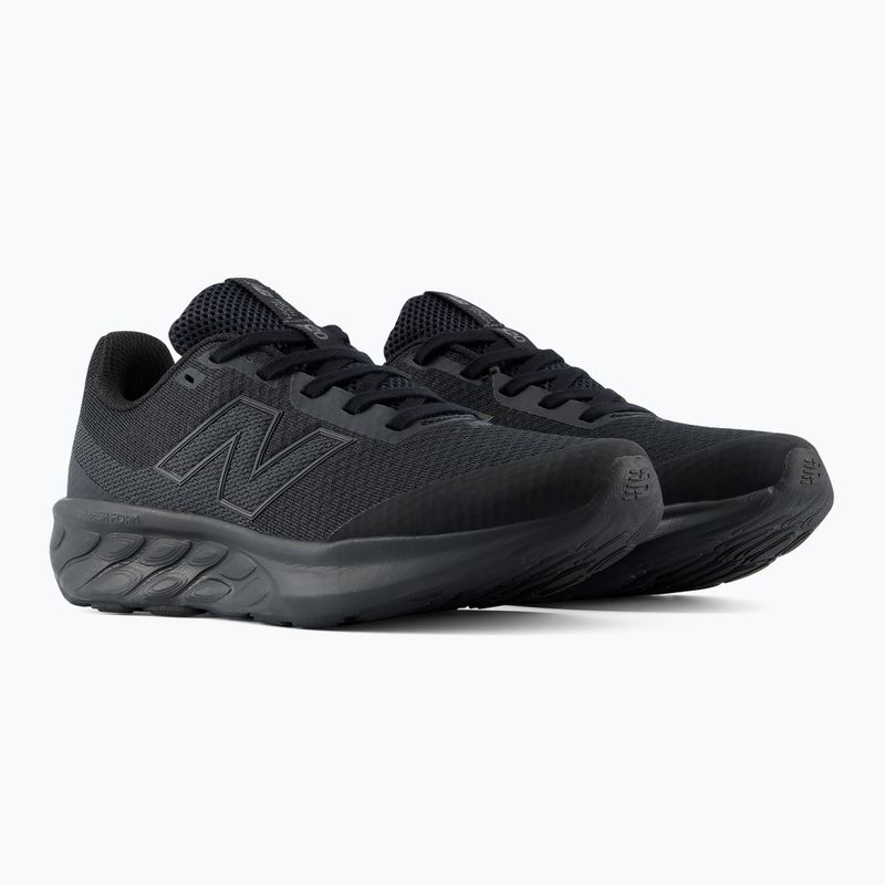 Încălțăminte de alergare pentru copii New Balance 520's Lace V9 black/black/black 4