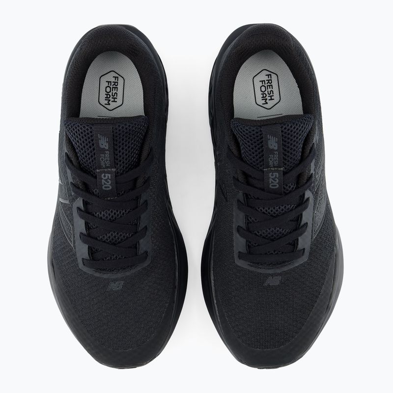 Încălțăminte de alergare pentru copii New Balance 520's Lace V9 black/black/black 7