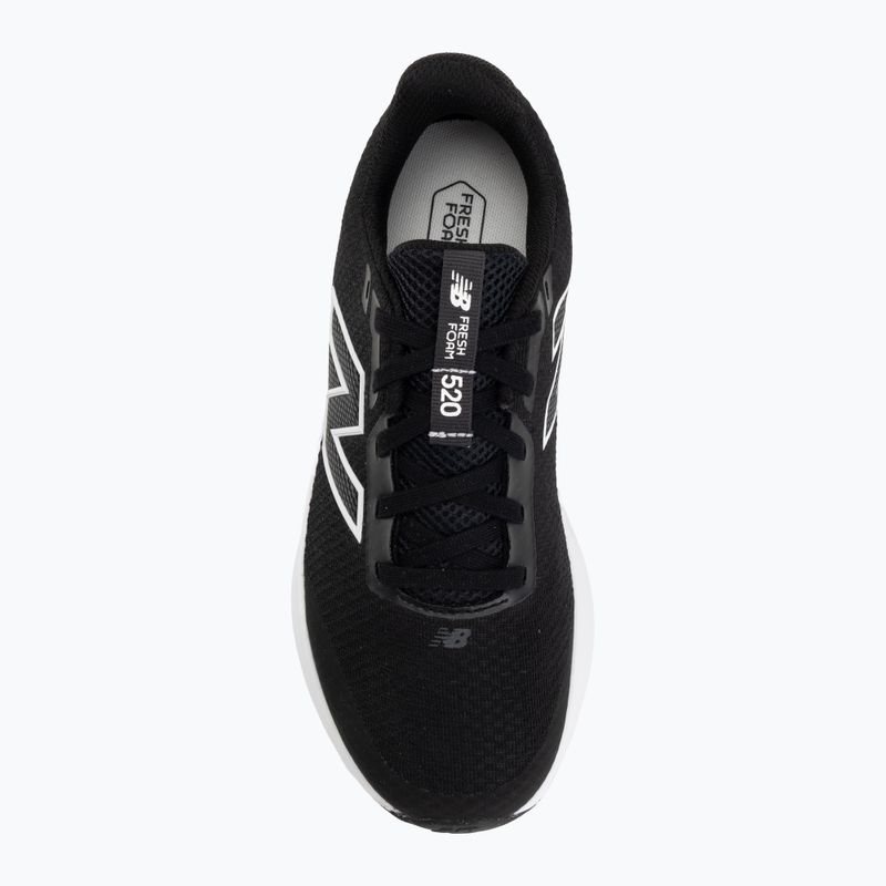 Încălțăminte de alergare pentru copii New Balance 520's Lace V9 black/white/black 5