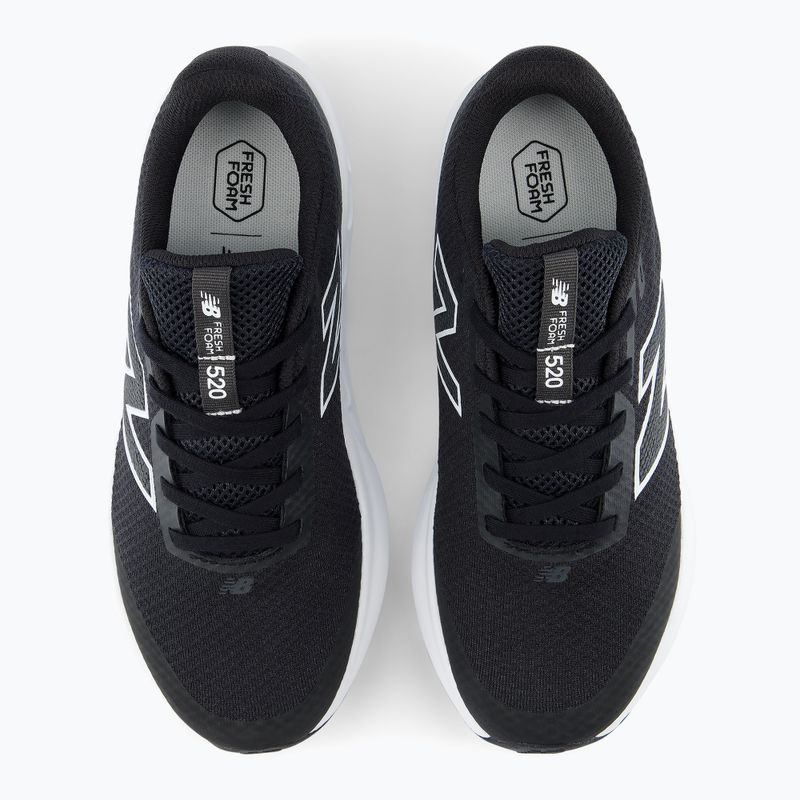 Încălțăminte de alergare pentru copii New Balance 520's Lace V9 black/white/black 7