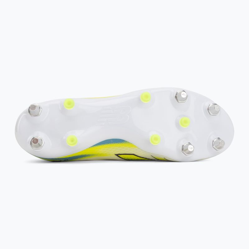 Încățăminte de fotbal New Balance Furon Pro V9 SG white/alkaline green 4