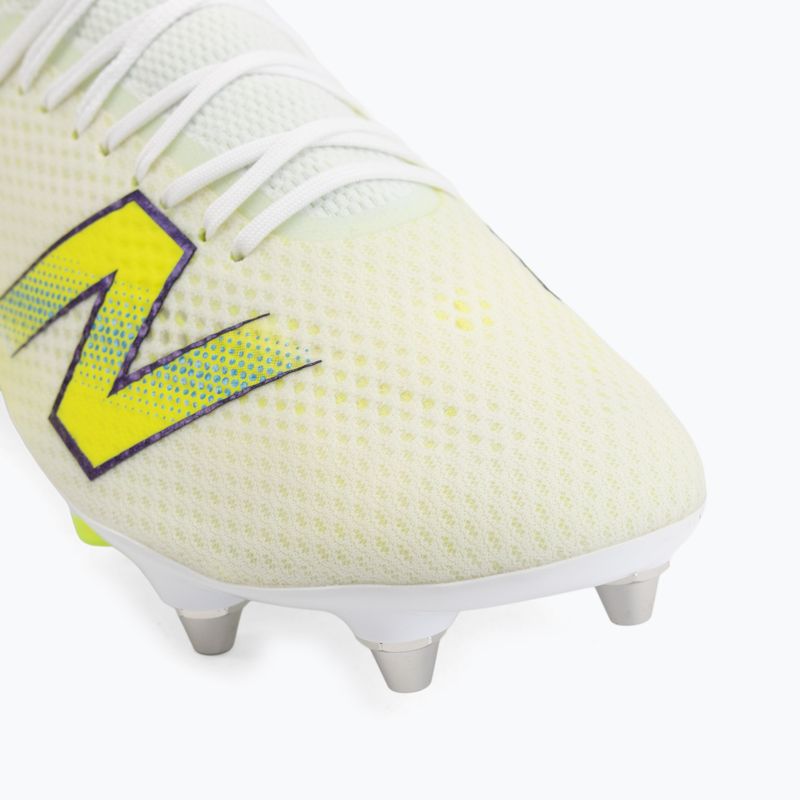 Încățăminte de fotbal New Balance Furon Pro V9 SG white/alkaline green 7