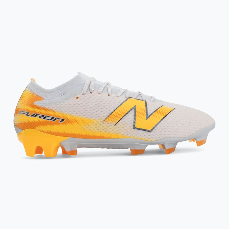 Încățăminte de fotbal New Balance Furon Team V9 FG fresh air/satsuma orange 2