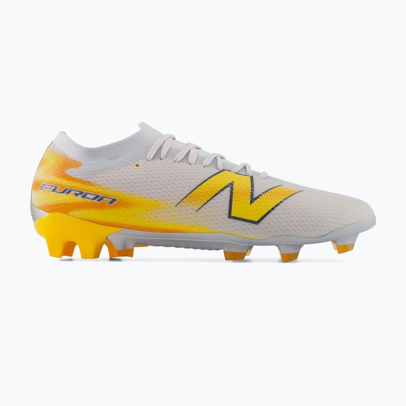 Încățăminte de fotbal New Balance Furon Team V9 FG fresh air/satsuma orange 2